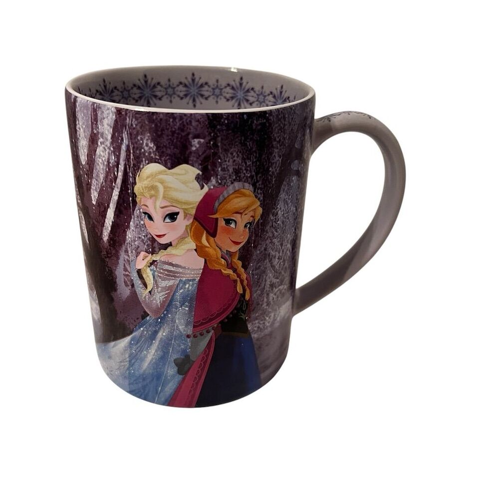 Disney Parks Frozen Elsa & Anna Mug NWOT